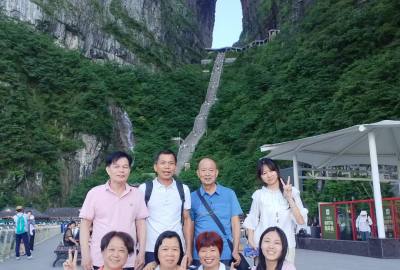 張家界康輝旅游7月份接待分享，好品質(zhì)，看的見，康輝品質(zhì)游！